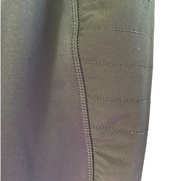 Spyder thick lined black leggings side zipper size xl plus size like new - Picture 8 of 8